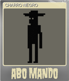 Series 1 - Card 4 of 7 - CHARRO NEGRO