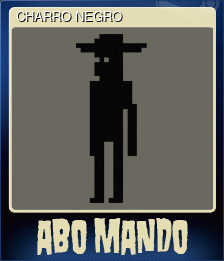 Series 1 - Card 4 of 7 - CHARRO NEGRO