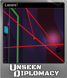 Series 1 - Card 1 of 6 - Lasers!