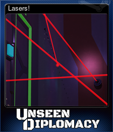 Series 1 - Card 1 of 6 - Lasers!