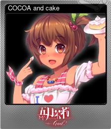 Series 1 - Card 4 of 5 - COCOA and cake