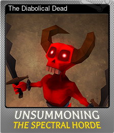 Series 1 - Card 1 of 5 - The Diabolical Dead