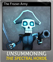 Series 1 - Card 4 of 5 - The Frozen Army