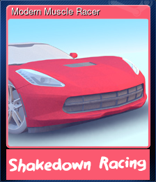 Series 1 - Card 1 of 6 - Modern Muscle Racer