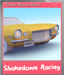 Series 1 - Card 4 of 6 - Classic Muscle Racer