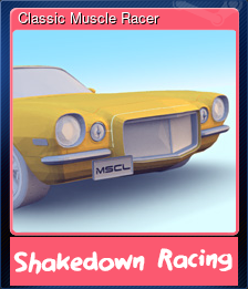 Series 1 - Card 4 of 6 - Classic Muscle Racer