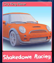 Series 1 - Card 2 of 6 - City King Racer