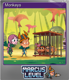 Series 1 - Card 4 of 15 - Monkeys