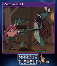 Series 1 - Card 6 of 15 - Zombie snail