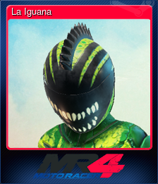 Series 1 - Card 4 of 9 - La Iguana