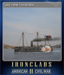 Series 1 - Card 2 of 5 - uss new ironsides