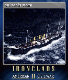 Series 1 - Card 3 of 5 - cruiser in storm