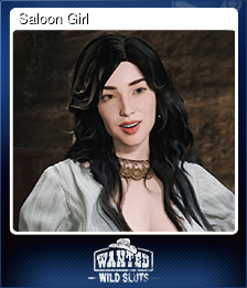 Series 1 - Card 5 of 5 - Saloon Girl 🥃