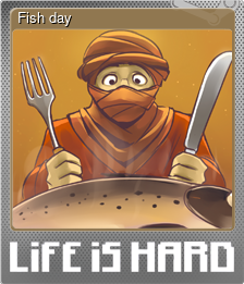 Series 1 - Card 1 of 5 - Fish day