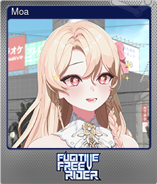 Series 1 - Card 5 of 5 - Moa