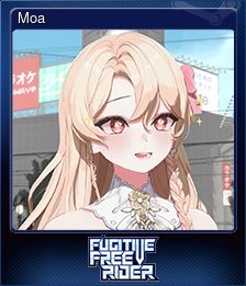 Series 1 - Card 5 of 5 - Moa