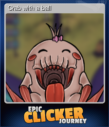 Series 1 - Card 1 of 6 - Crab with a ball