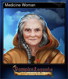 Series 1 - Card 4 of 5 - Medicine Woman