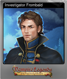 Series 1 - Card 1 of 5 - Investigator Frombald