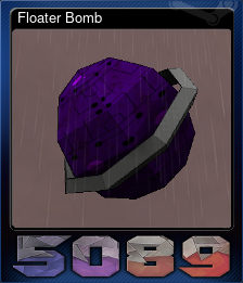 Series 1 - Card 2 of 5 - Floater Bomb