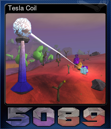 Series 1 - Card 5 of 5 - Tesla Coil