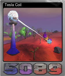 Series 1 - Card 5 of 5 - Tesla Coil