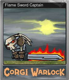 Series 1 - Card 1 of 6 - Flame Sword Captain