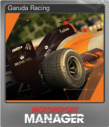 Series 1 - Card 5 of 6 - Garuda Racing