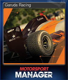 Series 1 - Card 5 of 6 - Garuda Racing