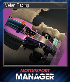 Series 1 - Card 4 of 6 - Vélan Racing
