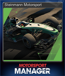 Series 1 - Card 2 of 6 - Steinmann Motorsport