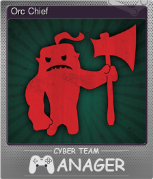 Series 1 - Card 6 of 6 - Orc Chief