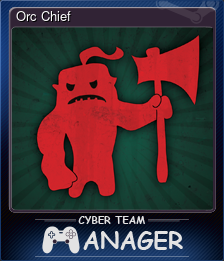 Series 1 - Card 6 of 6 - Orc Chief