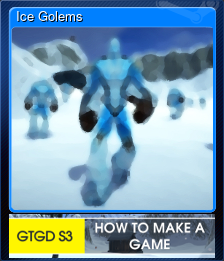 Series 1 - Card 8 of 8 - Ice Golems