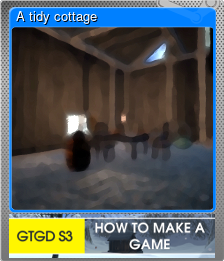 Series 1 - Card 1 of 8 - A tidy cottage
