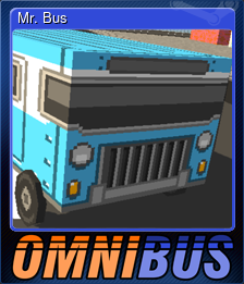 Series 1 - Card 1 of 7 - Mr. Bus