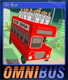Series 1 - Card 3 of 7 - Sir Bus