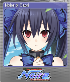 Series 1 - Card 4 of 5 - Noire & Saori