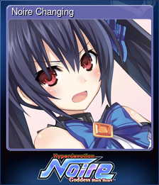 Series 1 - Card 1 of 5 - Noire Changing