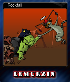 Series 1 - Card 3 of 8 - Rockfall