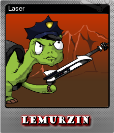 Series 1 - Card 8 of 8 - Laser