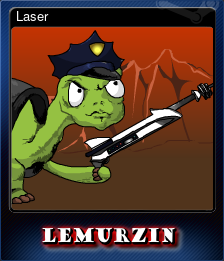 Series 1 - Card 8 of 8 - Laser