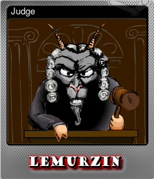 Series 1 - Card 6 of 8 - Judge