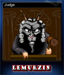 Series 1 - Card 6 of 8 - Judge
