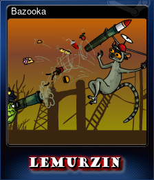 Series 1 - Card 4 of 8 - Bazooka
