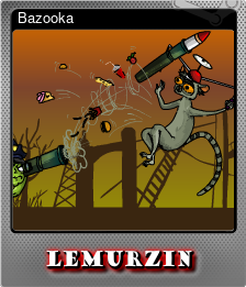 Series 1 - Card 4 of 8 - Bazooka