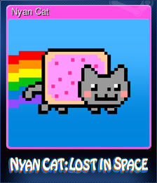 Series 1 - Card 1 of 6 - Nyan Cat