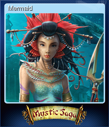 Series 1 - Card 3 of 6 - Mermaid