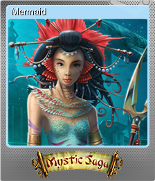 Series 1 - Card 3 of 6 - Mermaid