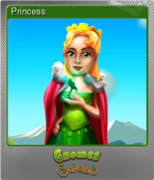 Series 1 - Card 1 of 5 - Princess